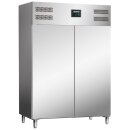 Gastro Kühlschrank 2-türig - Edelstahl,...