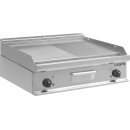 Elektro-Grillplatte Tischmodell mit 1/2 glatt und 1/2...