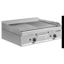 Saro Gas-Grillplatte Tischmodell 1/2 glatt und 1/2...