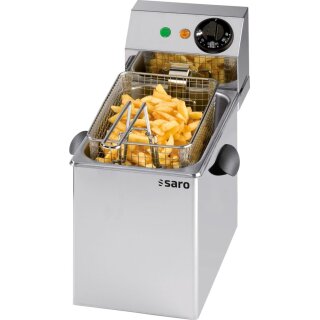 Saro Fritteuse PROFRI 4 mit Griffen - 4 Liter, Tischgerät, 230 V