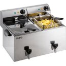 Profi Doppel-Fritteuse PROFRI 88 V - 2x8L, 2x 3,25 kW