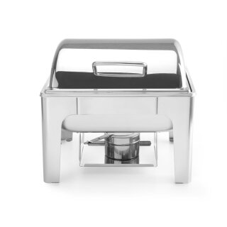 Chafing Dish 1/2 GN mit Rolltopdeckel Edelstahl