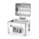 Chafing Dish 1/2 GN mit Rolltopdeckel Edelstahl