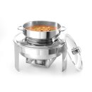 Runder Chafing Dish 10 Liter, Edelstahl