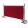 Bolero Abschirmwand 143 x 2 x 70 cm - aus Polyester, Maschinenwaschbar, rot