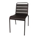Bolero Bistrostühle Schwarz (4er Set) –...