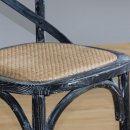 Bolero Esszimmerstühle Birkenholz gewaschenes Schwarz