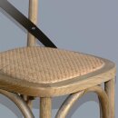 Bolero Barhocker Mit Rückenlehne Eichenholz
