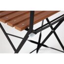 Klappbarer Terrassenstuhl In Holzoptik