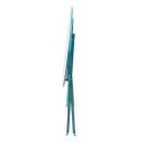 Bolero Runder Klappbarer Terrassentisch Azurblau 60Cm