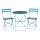 Bolero Runder Klappbarer Terrassentisch Azurblau 60Cm
