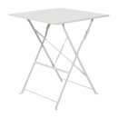 Bolero Klappbarer Terrassentisch Stahl Grau 60Cm