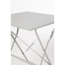 Bolero Klappbarer Terrassentisch Stahl Grau 60Cm