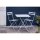 Bolero Klappbarer Terrassentisch Stahl Grau 60Cm