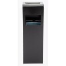 Bolero Quadratischer Standaschenbecher 10L
