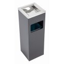 Bolero Quadratischer Standaschenbecher 10L