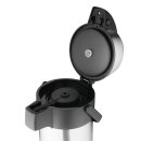 Olympia Pumpisolierkanne doppelwandig - 3 Liter, vakuumisoliert, Edelstahl