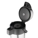 Olympia Isolierkanne für Heiß- & Kaltgetränke - 2,5 L, doppelwandig, Pumpsystem