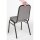 Bolero Bankettstühle mit quadratischer Lehne grau