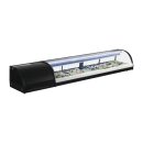Polar Serie G Kühlvitrine 180cm – Sushi Präsentationsvitrine 7x GN 1/3