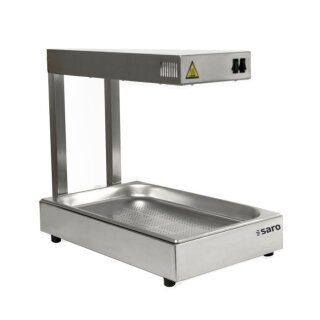 Saro Wärmebrücke BRUCE – Edelstahl Buffetwärmer mit GN 1/1 Behälter