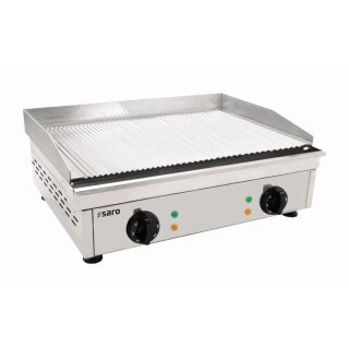 Saro Griddleplatte (Gerillt) Modell Fry Top Gm 610 R