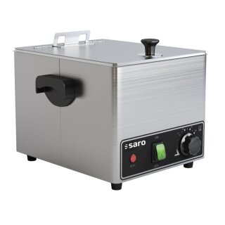 Saro Wurstwärmer LYRIA - Edelstahlgerät mit Deckel, 0,9 kW, ideal für Foodtrucks & Kantinen