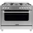 Saro Multifunktionsherd mit 5 Gasbrenner und...