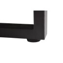 Bolero Holztisch aus Akazienholz  und Stahl - 180 x 90 x 74 cm, Innen- und Außengebrauch