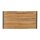 Bolero Holztisch aus Akazienholz  und Stahl - 180 x 90 x 74 cm, Innen- und Außengebrauch