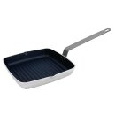 Gastro Grillpfanne Skillet mit Teflon Platinum Plus-Beschichtung gerillt 24 cm