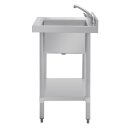 Vogue Kleiner Spültisch 75Cm Lang