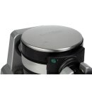 Waring Waffeleisen WW200E mit 2 Platten - Drehbar, 50 Waffeln pro Stunde