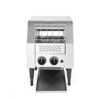 Hendi Durchlauftoaster mit 2 Heizeelmente und Förderband Edelstahl