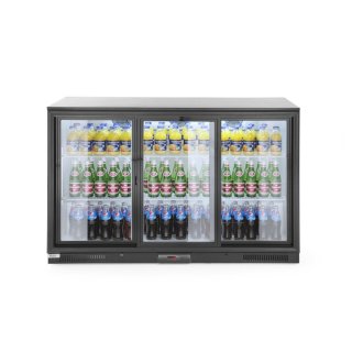 Flaschenkühlschrank mit 3 Schiebetüren, 303 Liter