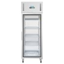 Polar Kühlschrank 600 Liter, Edelstahl