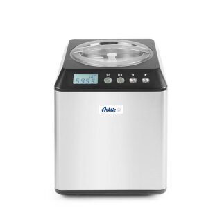 Eiscreme-Maker mit Kompressor – Hendi Gerät mit LED-Anzeige und Deckel