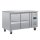 Polar Serie U GN-Kühltisch mit 4 Schubladen 314L