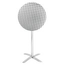 Bolero Runder Klappbarer Stehtisch Edelstahl 60Cm