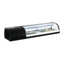 Polar Serie G Sushi-Vitrine 150cm – 5x GN 1/3, statische Kühlung