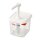 Araven Soßenspender mit Pumpe GN 1/6 - 2,6 Liter, Polypropylen, spülmaschinenfest