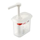 Araven Soßenspender GN 1/9 mit 1,5 Liter -...