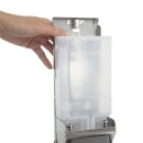 Jantex Seifenspender für Flüssigseife 1 Liter satinierter Edelstahl