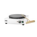 Gastro Crêpes-Gerät Ø 40 cm  –  mit stufenloser Temperaturregelung, 230 V