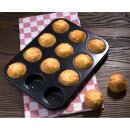 Vogue Antihaftbeschichtete Muffinform 12 Muffins