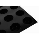 Flexible Antihaft-Backform für 24 Muffins aus lebensmittelechtem Silikon