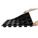Flexible Antihaft-Backform für 24 Muffins aus lebensmittelechtem Silikon