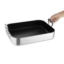 Vogue Non-Stick Bräter Aluminium 40X30X8Cm