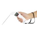 Bratenthermometer, Kerntemperaturmesser, Kunststoff/ Metall, Weiß
