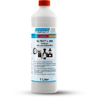 ALTEC L 260 Intensivreiniger & Fettlöser farb-& dufstofffrei 1L Flasche (2,49 € pro 100 ml)